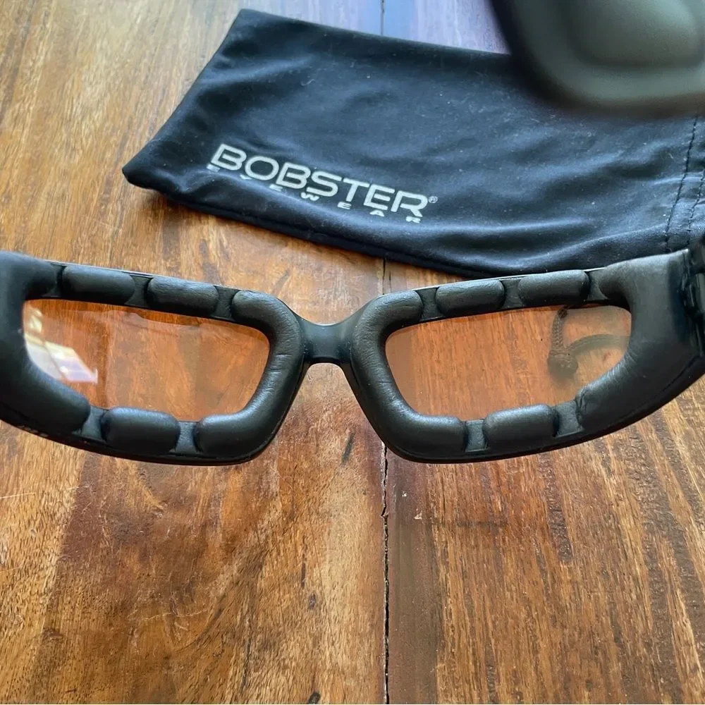 Bobster Foamerz 2 Black and Brown Shooting/ Motorcycle Sunglasses